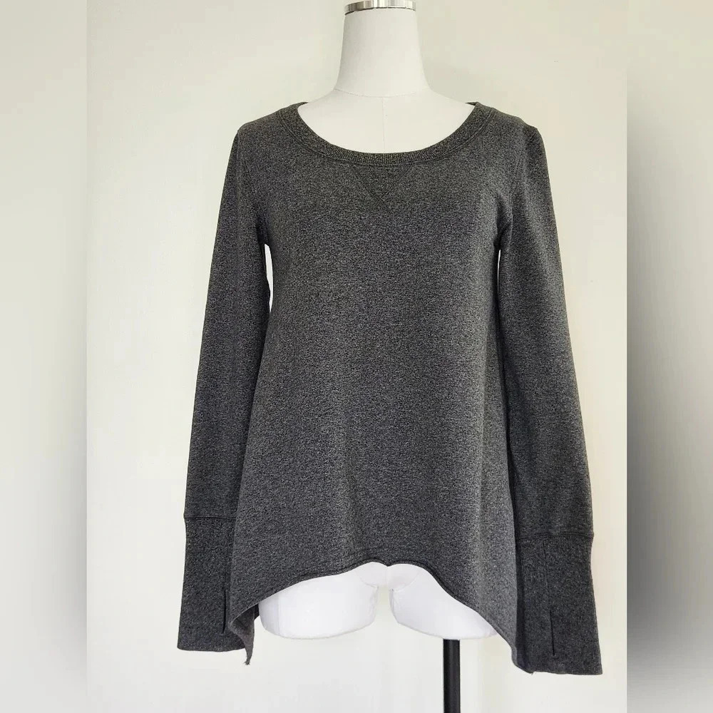 || LULULEMON || crew neck sweatshirt, waist length - Picture 3 of 8